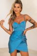 Aphrodite Molded Bust Party Dress Midnight Blue Online Hot Sale