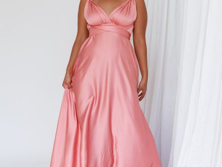 Ariana Multiway Maxi Dress Rose Fashion