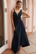 Ariana Multiway Maxi Dress Navy Online Hot Sale