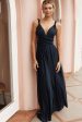 Ariana Multiway Maxi Dress Navy Online Hot Sale