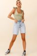 Can t Stop Me Bow Shoulder Bodysuit Moss Green Cheap