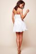 Tinseltown Ruched Party Dress White For Discount