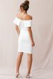 Alina Elegant Bodycon Dress White Online now