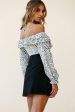 Dinah Crochet Overlay Skirt Black Supply