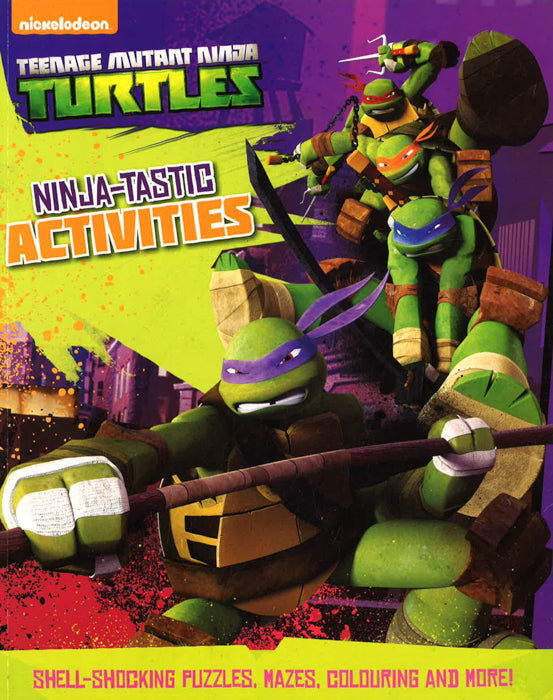 Teenage Mutant Ninja Turtles High-Three Activity Book For Sale