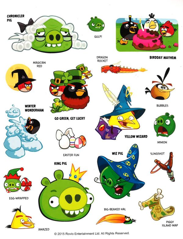 Angry Birds Ultimate Sticker Collection Online Hot Sale