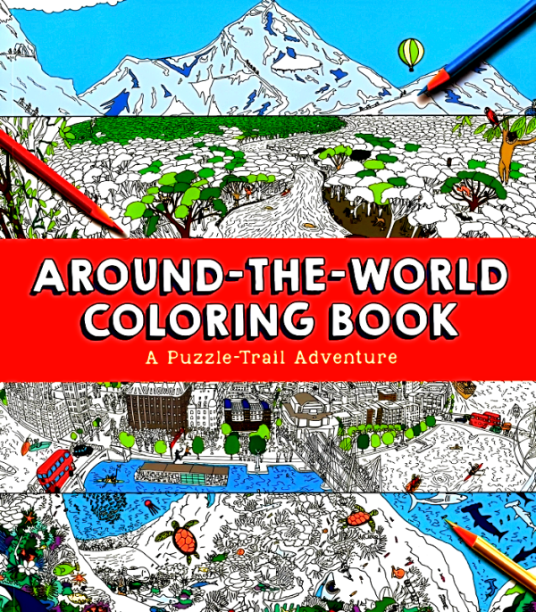 Around-The-World Coloring Book Online